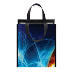 Fire And Ice Energy Print Insulated Lunch Tote