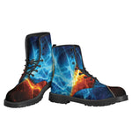 Fire And Ice Energy Print Backpack