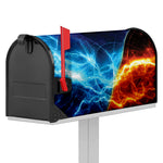 Fire And Ice Energy Print Mailbox Cover