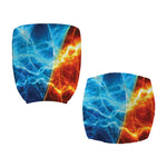 Fire And Ice Energy Print Office Chair Cover