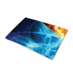 Fire And Ice Energy Print Pet Cooling Mat Cover