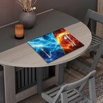 Fire And Ice Energy Print Placemat