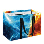 Fire And Ice Energy Print Utility Tote Bag