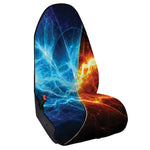 Fire And Ice Energy Print Waterproof Car Seat Cover