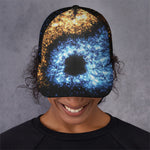 Fire And Ice Sparkle Yin Yang Print Baseball Cap