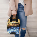 Fire And Ice Sparkle Yin Yang Print Bible Tote Bag