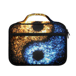 Fire And Ice Sparkle Yin Yang Print Briefcase Bible Bag
