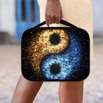 Fire And Ice Sparkle Yin Yang Print Classic Bible Case