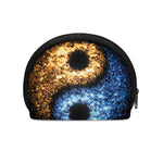 Fire And Ice Sparkle Yin Yang Print Coin Purse