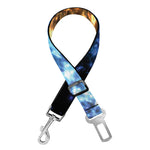 Fire And Ice Sparkle Yin Yang Print Dog Seat Belt