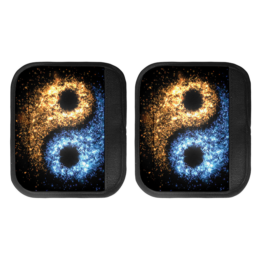 Fire And Ice Sparkle Yin Yang Print Handle Covers