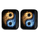 Fire And Ice Sparkle Yin Yang Print Handle Covers