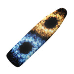 Fire And Ice Sparkle Yin Yang Print Ironing Board Cover