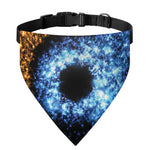 Fire And Ice Sparkle Yin Yang Print Over The Collar Dog Bandana
