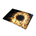 Fire And Ice Sparkle Yin Yang Print Pet Cooling Mat Cover