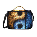 Fire And Ice Sparkle Yin Yang Print Shoulder Strap Bible Bag