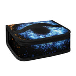 Fire And Ice Sparkle Yin Yang Print Small Lunch Bag