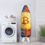 Fire And Water Bitcoin Print Ironing Board Cover