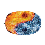 Fire And Water Yin Yang Print Car Side Mirror Covers