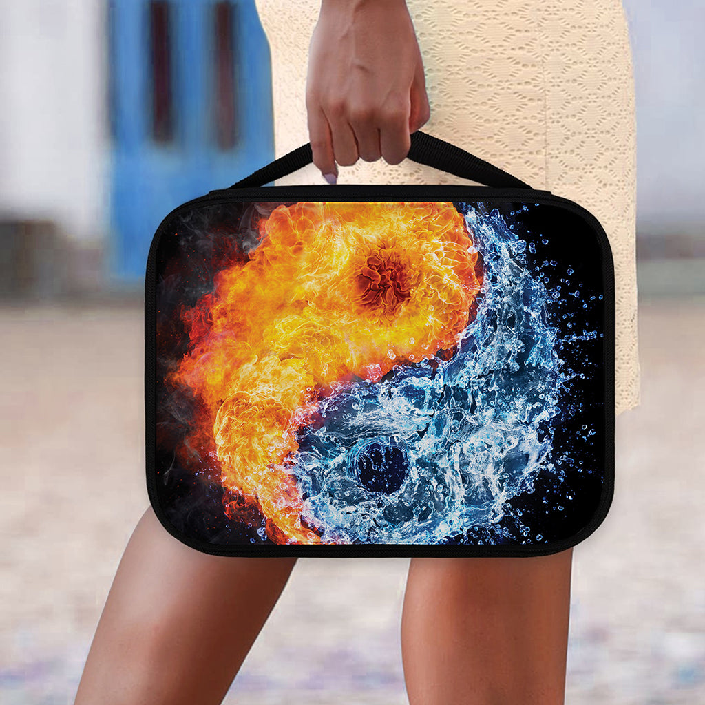 Fire And Water Yin Yang Print Classic Bible Case