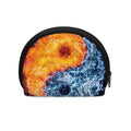 Fire And Water Yin Yang Print Coin Purse