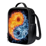Fire And Water Yin Yang Print Crossbody Lunch Bag