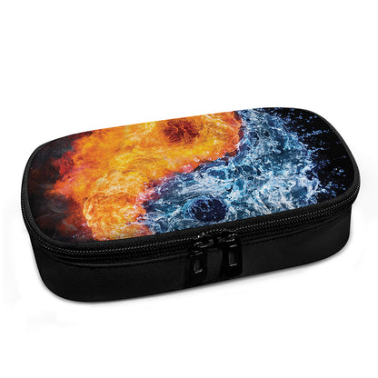 Fire And Water Yin Yang Print Insulin Cooler Travel Case