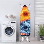 Fire And Water Yin Yang Print Ironing Board Cover