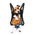 Fire And Water Yin Yang Print Pet Carrier Backpack