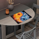Fire And Water Yin Yang Print Placemat