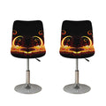 Fire Angel Wings Print Bar Stool Covers