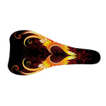 Fire Angel Wings Print Bicycle Seat Cover