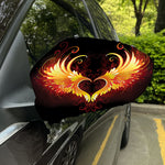 Fire Angel Wings Print Car Side Mirror Covers