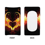 Fire Angel Wings Print Changing Pad Cover