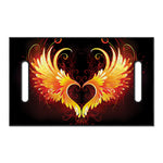 Fire Angel Wings Print Golf Cart Seat Cover