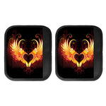 Fire Angel Wings Print Handle Covers
