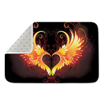 Fire Angel Wings Print Indoor Door Mat