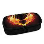 Fire Angel Wings Print Insulin Cooler Travel Case
