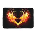 Fire Angel Wings Print Kitchen Mat