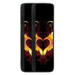 Fire Angel Wings Print Refrigerator Handle Covers
