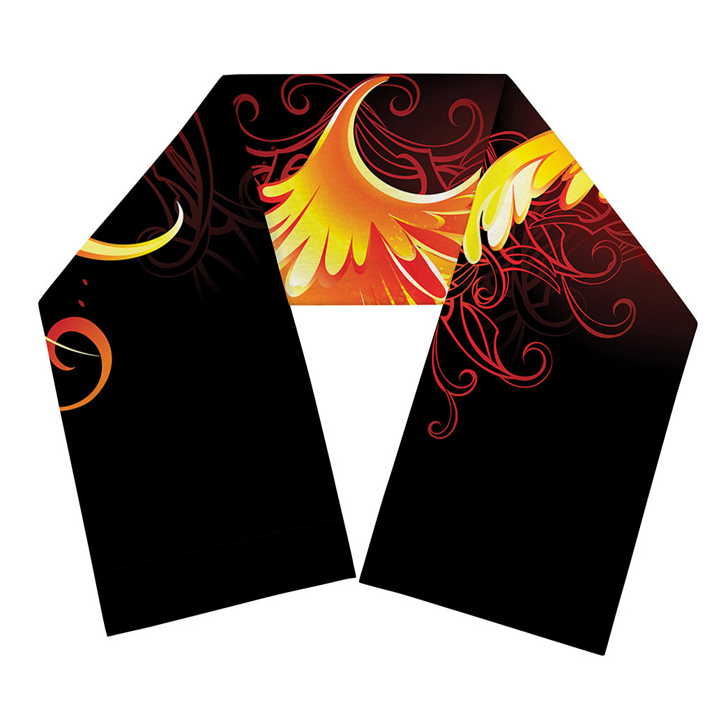 Fire Angel Wings Print Scarf