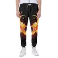 Fire Angel Wings Print Joggers