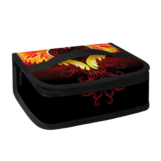 Fire Angel Wings Print Small Lunch Bag