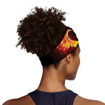 Fire Angel Wings Print Sports Headband