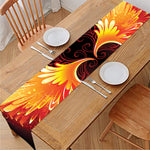 Fire Angel Wings Print Table Runner