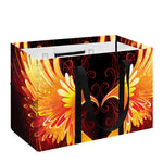 Fire Angel Wings Print Utility Tote Bag