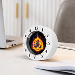 Fire Celtic Knot Print Alarm Clock