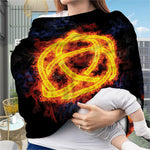 Fire Celtic Knot Print Baby Seat Cover