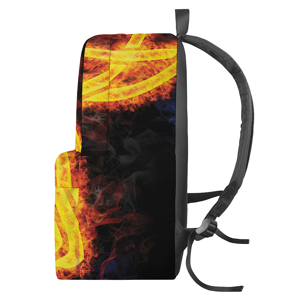 Fire Celtic Knot Print Backpack