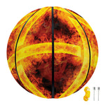 Fire Celtic Knot Print Basketball